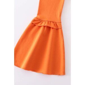 Orange Bell Pants